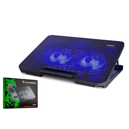NOTEBOOK SOĞUTUCU ÇİFT FANLI LEDLİ HADRON HDX-4252