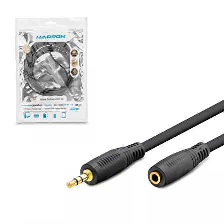 Aux Uzatma Kablo Kulaklık Uzatma Kablosu 3.5Mm Aux Ses Ek 5 Metre