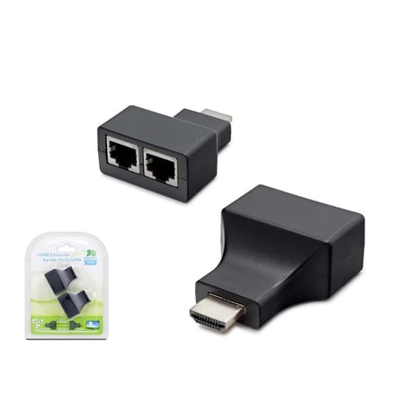 HDMI UZATICI EXTENDER RJ45 30MT HADRON HDX-1298