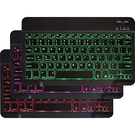 Klavye Kablosuz Bluetooth Rgb Hadron HDX2507