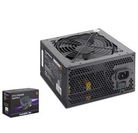 HADRON HD423 PC Power Supply Güç Kaynağı 550W 12 cm Fan ATX 80 Plus Siyah