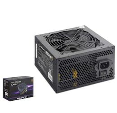 HADRON HD424 PC Power Supply Güç Kaynağı 650W 12 cm Fan ATX 80 Plus Siyah