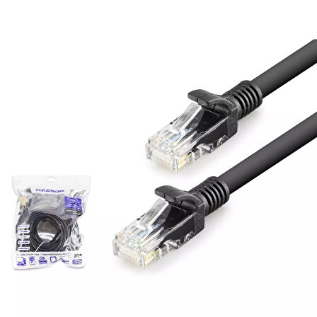Hadron Hdx5074 Cat6 Kablo 1000Gb 250Mhz 15M Siyah