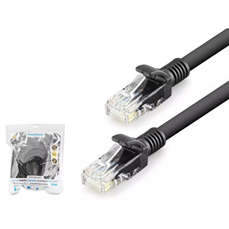 Hadron Hdx5075 Cat6 Kablo 1000Gb 250Mhz 20M Siyah