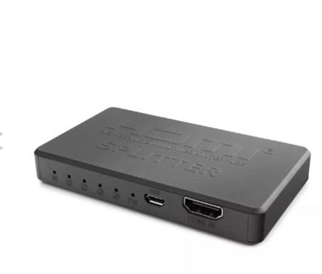 Hadron Hdx1372 Hdmi Splitter 4Port 4K-20 With Usb Power Cable