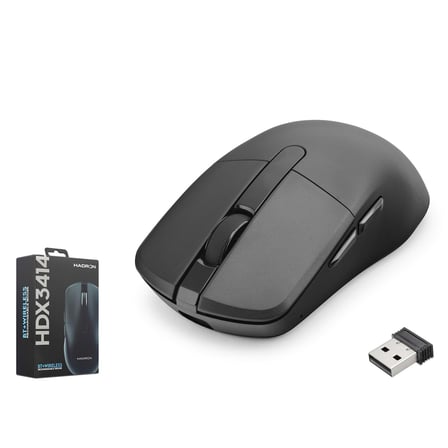Hadron Kablosuz Şarjlı Mause  HDX3414  Bluetooth 2.4 GHz 6200 DPI Siyah