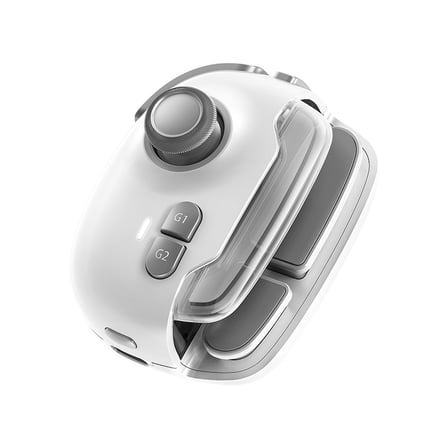 Memo Mobil Oyun Joysticki Hall Analog Makro Titreşimli Bluetooth 5.0 400 mAh Beyaz HADRON MB03