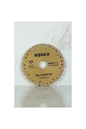 RODEX 115 MM MULTİ ELMAS KESME DİSKİ (20/120)