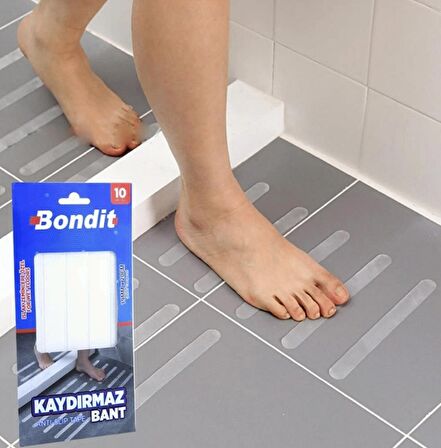 Bondit Banyo Kaydırmazlık Bandı 19mmx20cm BND01031920