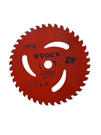 Rodex Tırpan Testere Elmaslı 225 mm 40 Diş RDY128T