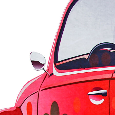 Dekoreko Figürlü Kids Halı 552 Vosvos