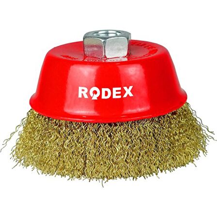 Rodex Saçaklı Çanak Fırça M14-65MM