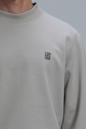 Randal Erkek Sweatshirt Bej