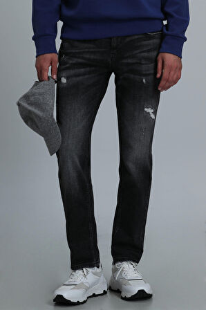 Alex Smart Jean Erkek Pantolon Slim Fit Siyah