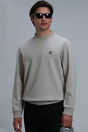 Randal Erkek Sweatshirt Bej