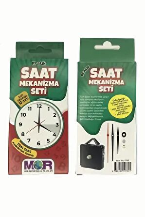 Mortoys Saat Mekanizma Seti Kutulu (9780)