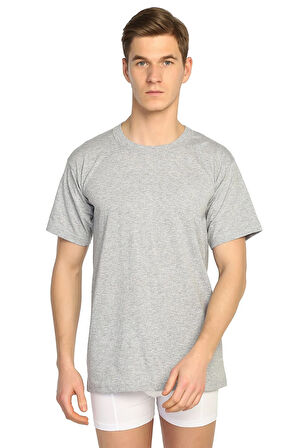 Erkek Siyah 6'lı Paket Sıfır Yaka Fanila Elf568s0003ccm6