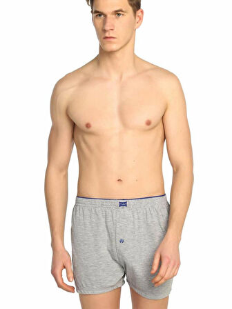 Tutku 117 Erkek Düz Penye Boxer