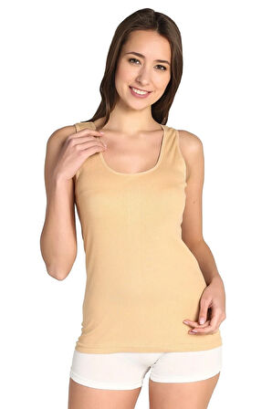 Kadın Beyaz 3'lü Paket  Atlet ELF568T0136CCM3