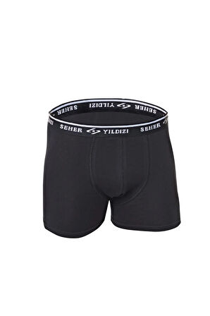 6'lı Paket Likralı Erkek Boxer