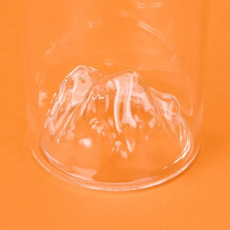 Chef Star Dağlı Borosilikat Cam Bardak - Şeffaf - 300 ml