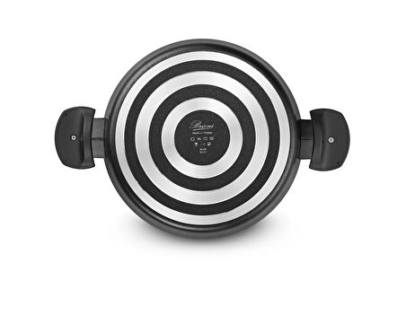 Diamond 26 Cm Yanmaz Yapışmaz Elmas Basık Tencere