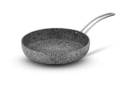 Brioni Stone-Age 28 cm Çizilmez Yanmaz Yapışmaz İndüksiyonlu Kızartma Tavası