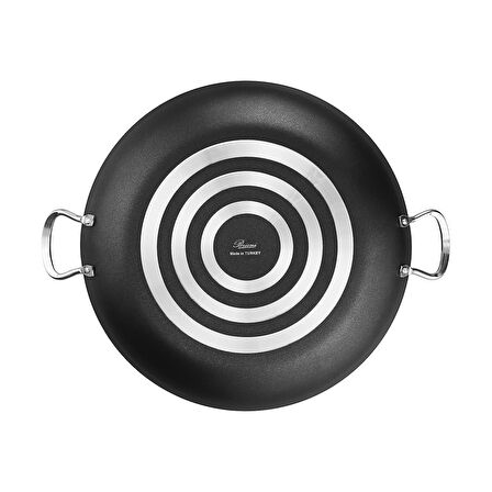 Diamond 38 cm Yanmaz Yapışmaz Elmas ,Şef Tenceresi