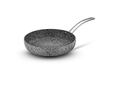 Brioni Stone-Age 24 cm Çizilmez Yanmaz Yapışmaz İndüksiyonlu Kızartma Tavası
