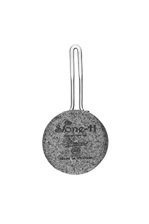 BRİONİ STONE-H ÇİZİLMEZ YANMAZ YAPIŞMAZ İNDÜKSİYONLU 16 CM SOS TENCERESİ (KAPAKLI) 