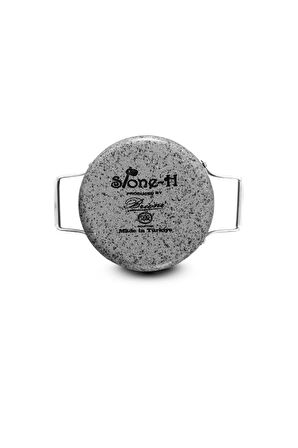 Stone-Age 24 cm  Çizilmez Yanmaz Yapışmaz Indüksiyonlu Derin Tencere