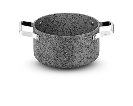 Stone-Age 24 cm  Çizilmez Yanmaz Yapışmaz Indüksiyonlu Derin Tencere