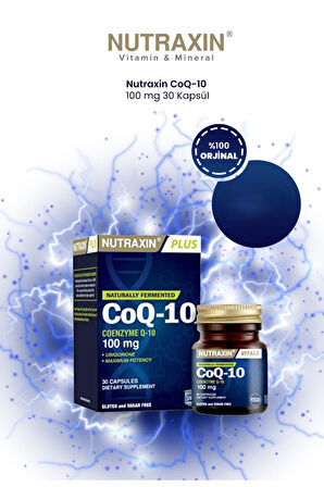 Nutraxin Coq-10 100mg 30 Kapsül 2 Adet