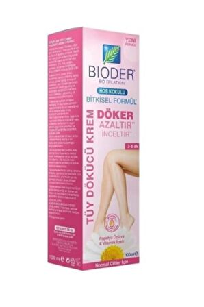  Bioder Normal Ciltler İçin Tüy Dökücü Krem 100 ml