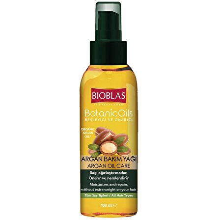 Bioblas Botanic Oils Argan Saç Bakım Yağı 100 ml