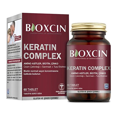 Bioxcin Forte Keratin Complex Tablet Takviye Edici Gıda 60 Tablet