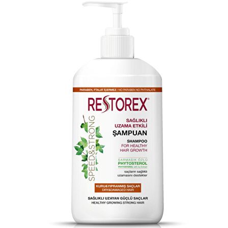 Restorex Kuru ve Yıpranmış Saçlar İçin Onarıcı Şampuan 1000 ml