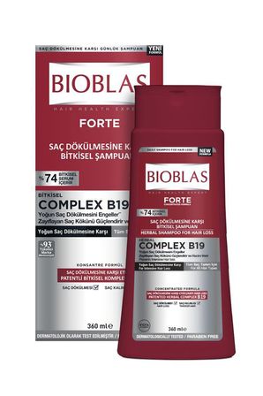 Forte Dökülme Önleyici Şampuan 360 Ml %74 Bitkisel Serum Içerir