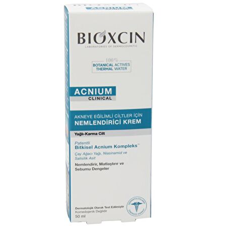 Bioxcin Acnium Sebum Dengeleyici Nemlendirici Krem 50 ml