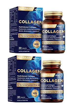 Nutraxin Hidrolize Kolajen 30 Tablet 2 Adet