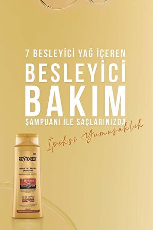 Restorex 7 Besleyici Bakım Şampuanı 5 x 500 ML