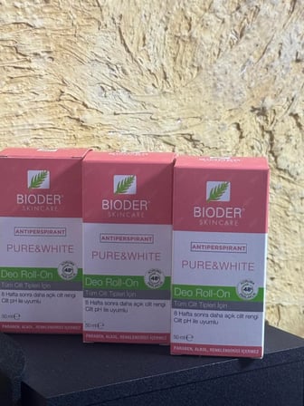 BIODER ROLL-ON 50 ml(3 adet)