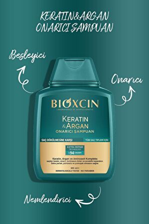 Bioxcin Tüm Saçlar İçin Dökülme Karşıtı Argan Yağlı Şampuan 300 ml