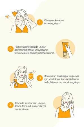 Sun Care Lekeye Eğilimli Ciltler Için Spf50 Güneş Kremi 50 ml - Renkli 3 adet