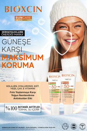 Sun Care Lekeye Eğilimli Ciltler Için Spf50 Güneş Kremi 50 ml - Renkli 3 adet