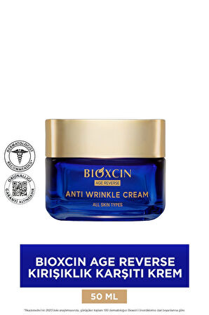 Bioxcin Age Reverse Kırışıklık Karşıtı Krem 50 ml