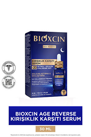 Bioxcin Age Reverse Kırışıklık Karşıtı Serum 30 ml