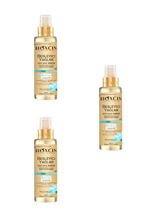 Bioxcin Besleyici Yağlar Sıvı Saç Kremi 200 ml x 3 Adet
