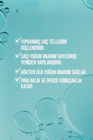 Keratin & Argan Onarıcı Saç Bakım Maskesi 3x300 Ml - Yıpranmış Ve Hasar Görmüş Saçlar Botoks Etkili