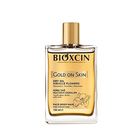 Bioxcin Gold ON Skin Simsiz Yağ 100 ml